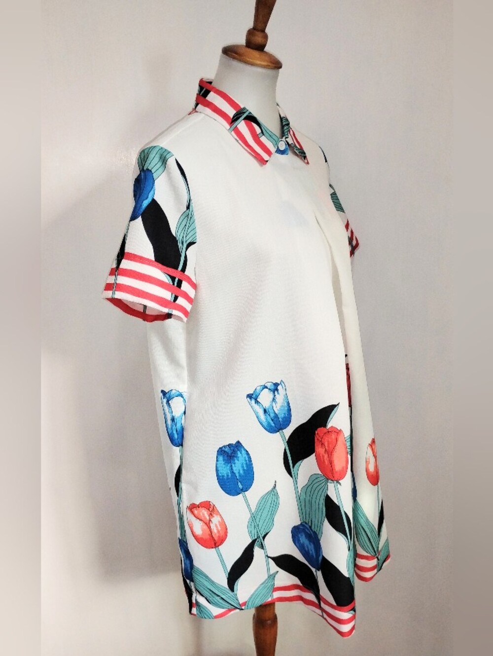 TULIP STRIPED DRESS